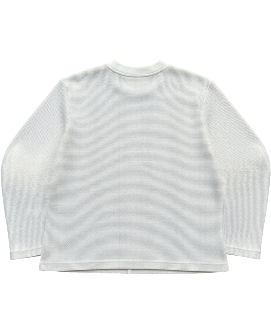 White Waffle Knit