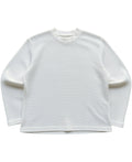 White Waffle Knit